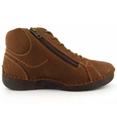 Josef Seibel Fergey 67 castagne Stiefelette in castagne