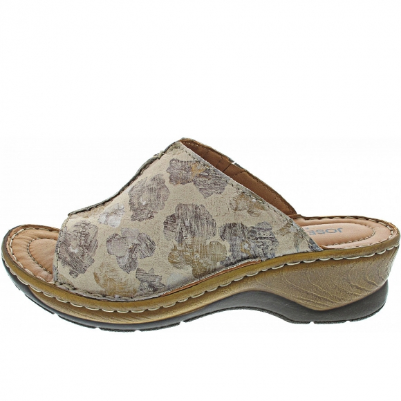 Josef Seibel Catalonia 58 Pantolette in creme-multi