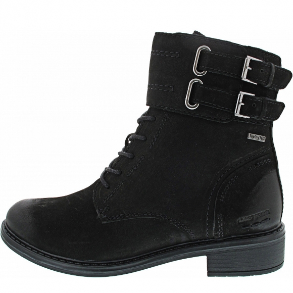 Josef Seibel Selena 51 Schnürstiefel in schwarz