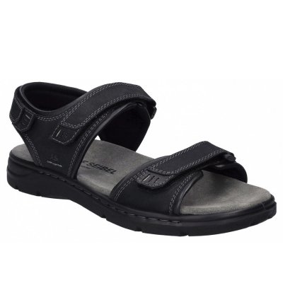 Josef Seibel Marlon 05 Sandale in schwarz herausn. Fußbett