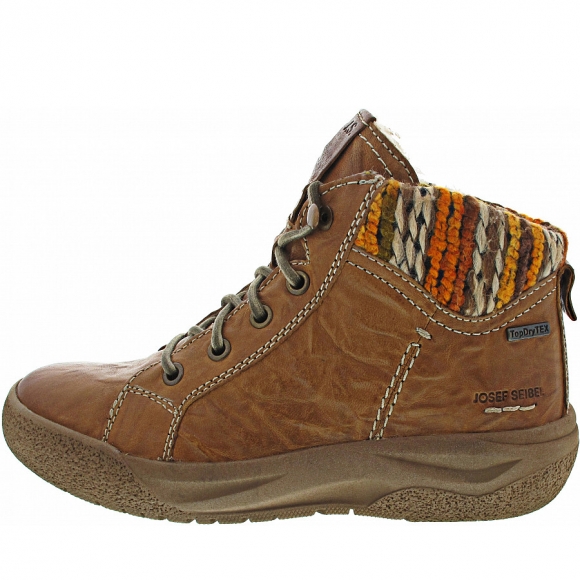 Josef Seibel Alina 52 Schnürstiefel in camel-kombi