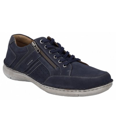 Josef Seibel Alfred 02 sportlicher Schnürer in indigo kombi