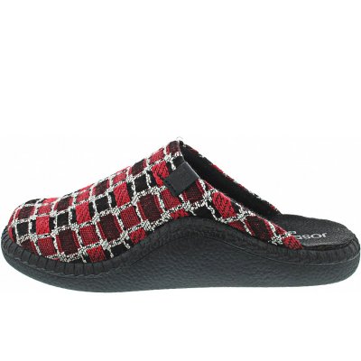 Josef Seibel Monaco D 03 Hausschuh in rot-multi