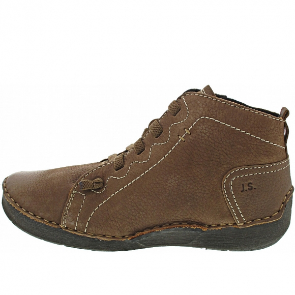 Josef Seibel Schnürstiefel in castagne