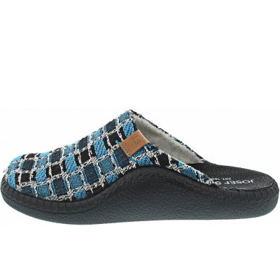 Josef Seibel Monaco D 03 Hausschuh in türkis-multi
