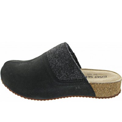 Josef Seibel Tonga 68 Clogs in schwarz Josef Seibel Tonga 68 Clogs in schwarz