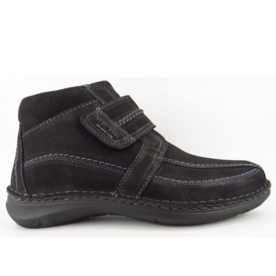 Josef Seibel Anvers 95 Klettstiefel in schwarz