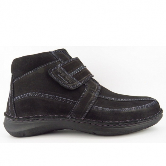 Josef Seibel Anvers 95 Klettstiefel in schwarz
