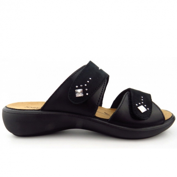Josef Seibel Ibiza 09 Pantolette in schwarz
