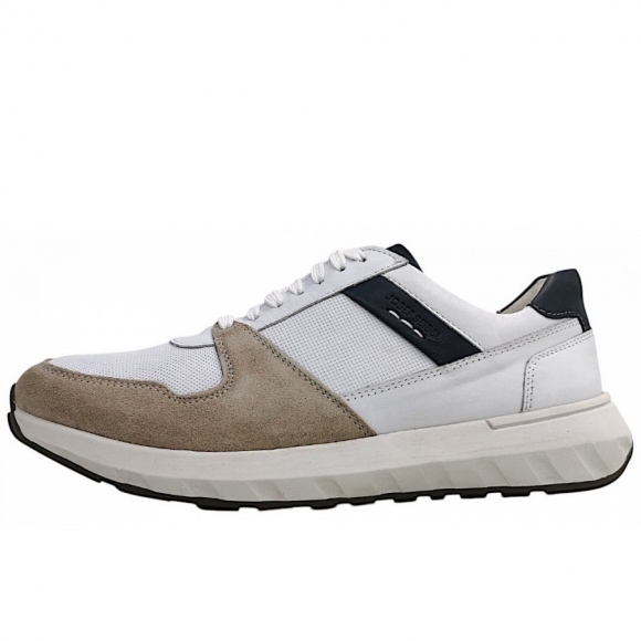 Josef Seibel Cameron 10 sportlicher Schnürer in weiss/blau 093