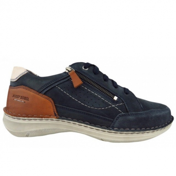 Josef Seibel New Anvers 11 indigo sportlicher Schnürer in indigo-multi