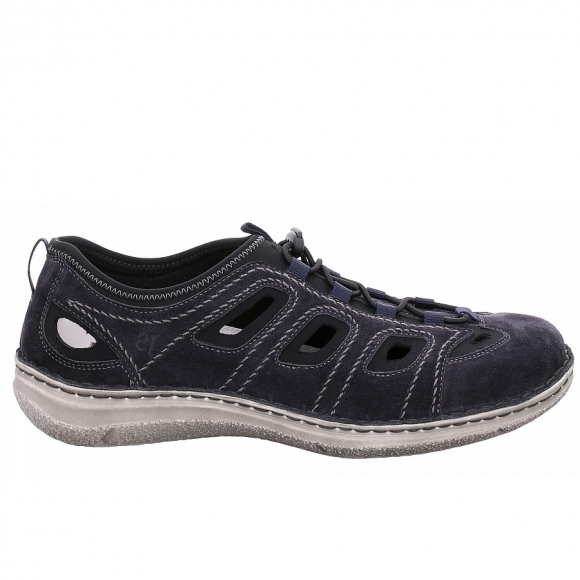 Josef Seibel ANVERS 92 Slipper in BLAU-KOMBI