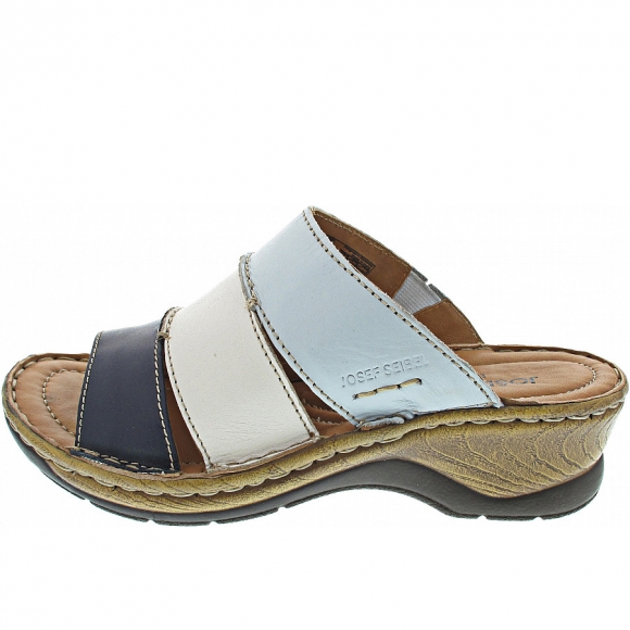 Josef Seibel Catalonia 86 Pantolette in ocean-multi