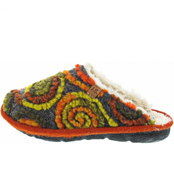 Josef Seibel Lille 09 Hausschuh in orange-multi