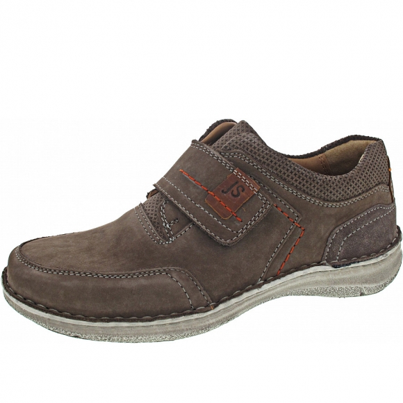 Josef Seibel Anvers 83 Klettschuh in grau-kombi