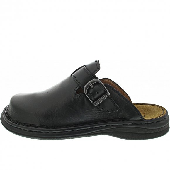 Josef Seibel Madrid Clogs in schwarz
