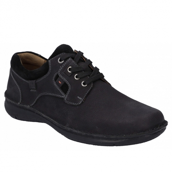 Josef Seibel Alfred 03 SMU sportlicher Schnürer in schwarz