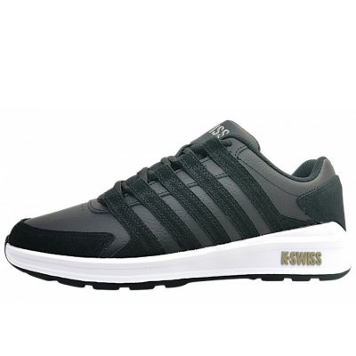 K-Swiss Vista Trainer sportlicher Schnürer in Black/London FOG