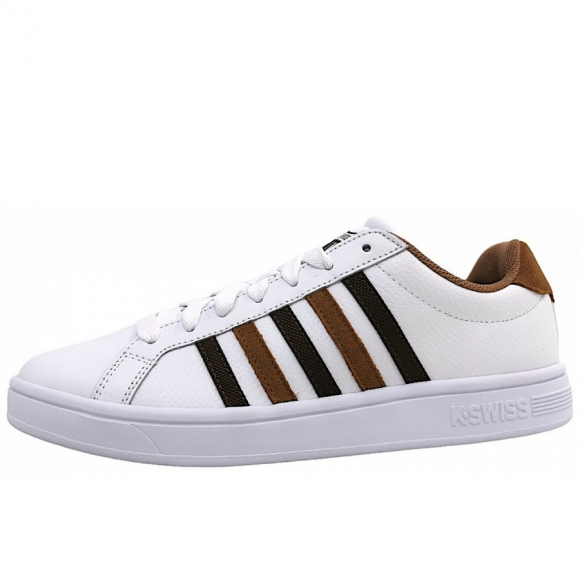 K-Swiss Court Tiebreak Sneaker low in 919- White/Toasted/Cocon.