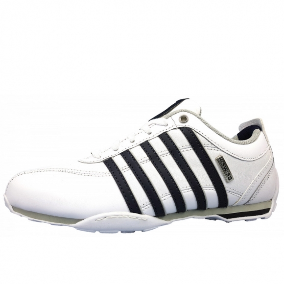 K-Swiss Arvee Sneaker in white/navy