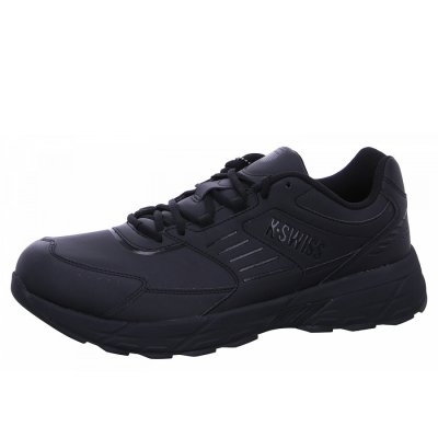 K-Swiss Tario Leather Sneaker in 001 black