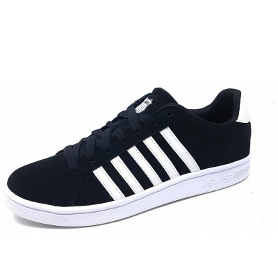K-Swiss Court Tiebreak Sneaker in black white