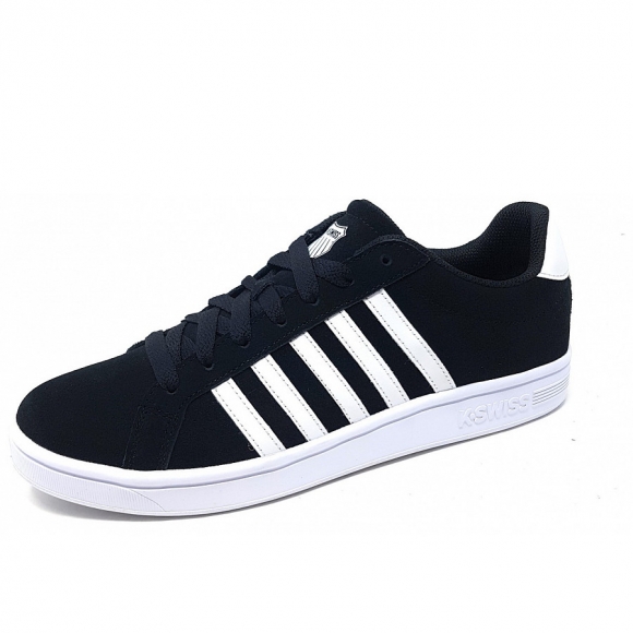 K-Swiss Court Tiebreak Sneaker in black white
