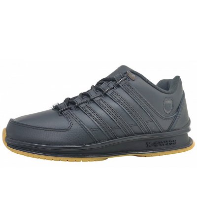 K-Swiss Rinzler Sneaker in Black/ Gum