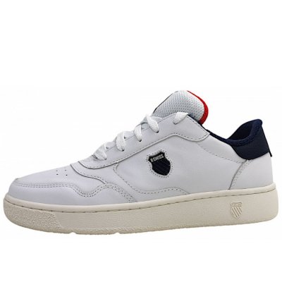 K-Swiss Slammshield II sportlicher Schnürer in white/Peacoat/white 968 K-Swiss Slammshield II sportlicher Schnürer in white/Peacoat/white 968
