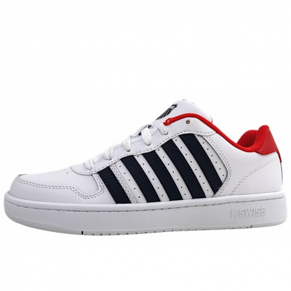 K-Swiss Court Palisades Sneaker low in white/peacoat/red