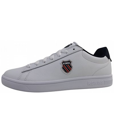 K-Swiss Court Shield II Trainingsschuh in white/red/blue K-Swiss Court Shield II Trainingsschuh in white/red/blue