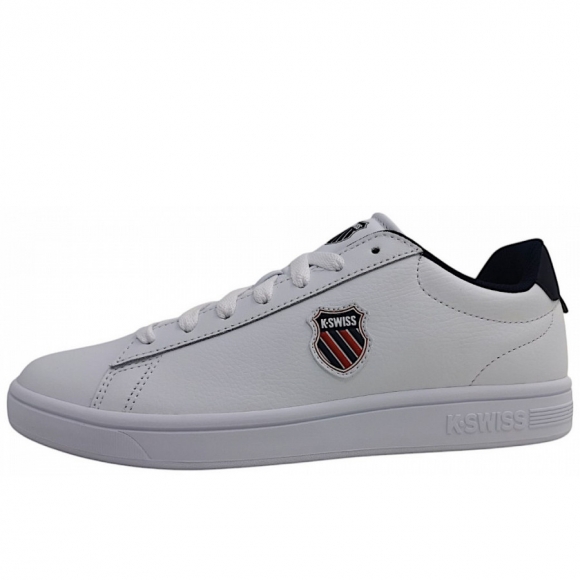 K-Swiss Court Shield II Trainingsschuh in white/red/blue