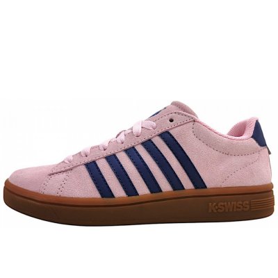 K-Swiss Court Tiebreak II SDE Sneaker in orchidpink/blue
