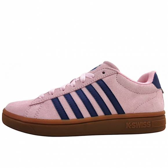 K-Swiss Court Tiebreak II SDE Sneaker in orchidpink/blue