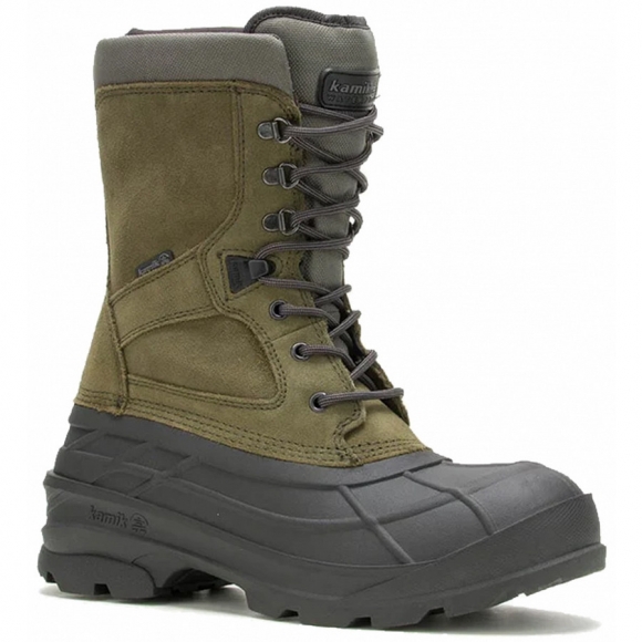 Kamik in dark olive