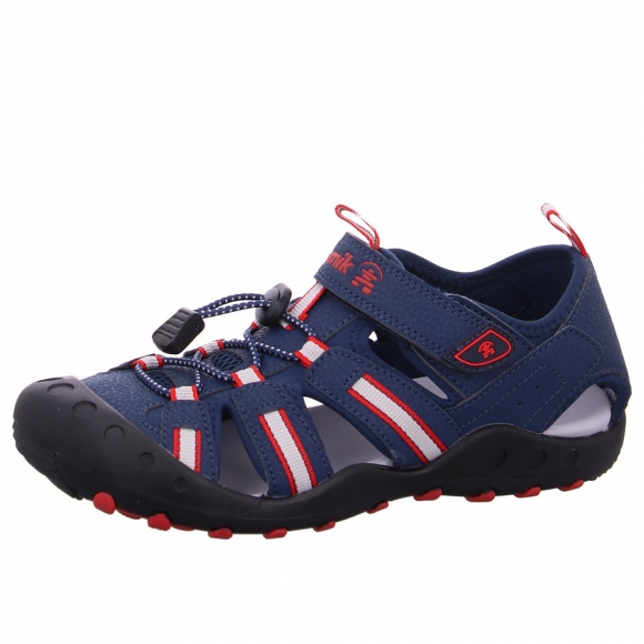 Kamik Crab Sandale in NRD navy red