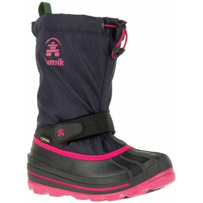 Kamik Stiefel in navy/rose