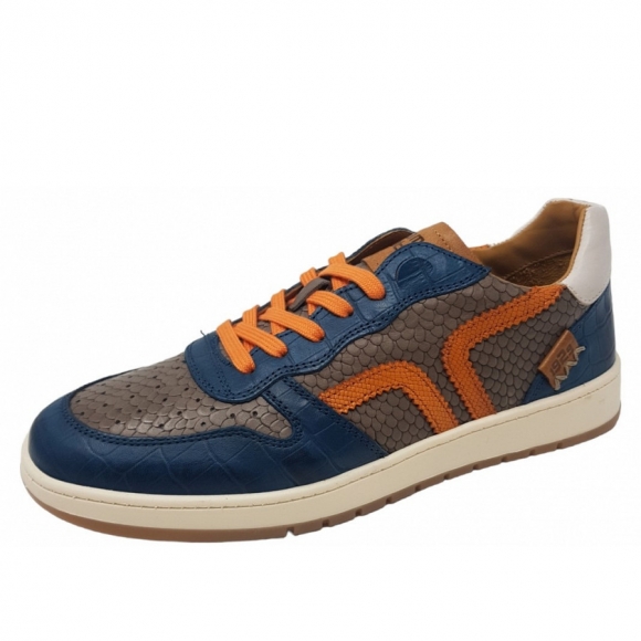 Kamo-Gutsu Campo Sneaker in navy taupe