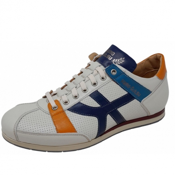 Kamo-Gutsu Sneaker in bianco denim