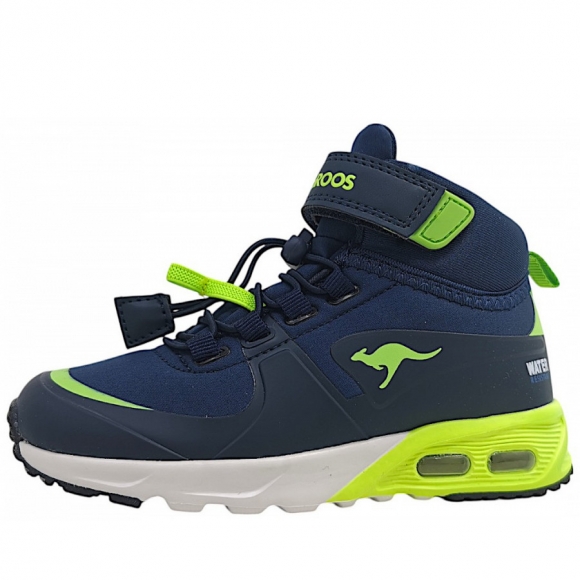 KangaRoos KX-Hydro Stiefel in 4054 dk. navy/lime