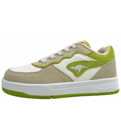 KangaRoos K-CP Tipin OS Sneaker in blond wood/celery green KangaRoos K-CP Tipin OS Sneaker in blond wood/celery green