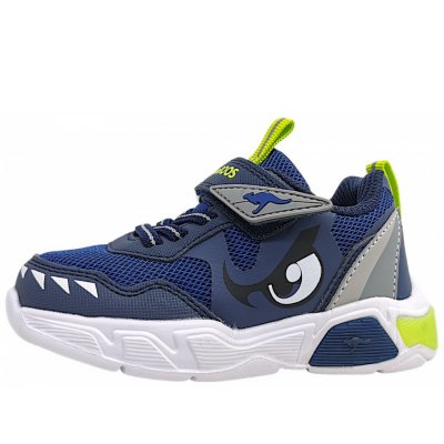 KangaRoos K-SLB Hai EV Klettschuh in Dk.navy/Lime 4054 KangaRoos K-SLB Hai EV Klettschuh in Dk.navy/Lime 4054