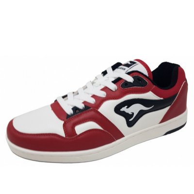 KangaRoos K-Slam Point Sneaker in rouge jetblack KangaRoos K-Slam Point Sneaker in rouge jetblack
