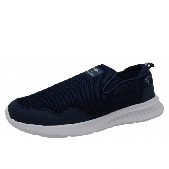 KangaRoos KL-Graft Slipper in navy vapor grey