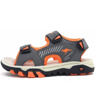 KangaRoos K-Celtic Barbo Sandale in 2124 steel grey/flame KangaRoos K-Celtic Barbo Sandale in 2124 steel grey/flame