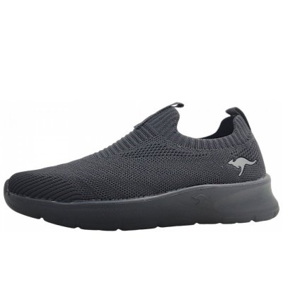 KangaRoos K-NJ Rona Slipper in jet black/mono 5500 KangaRoos K-NJ Rona Slipper in jet black/mono 5500