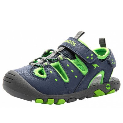 KangaRoos K Trek Sandale in drk. navy lime KangaRoos K Trek Sandale in drk. navy lime