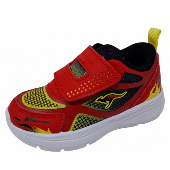 KangaRoos K-IQFlint V Sportschuh in diery red lemon chron
