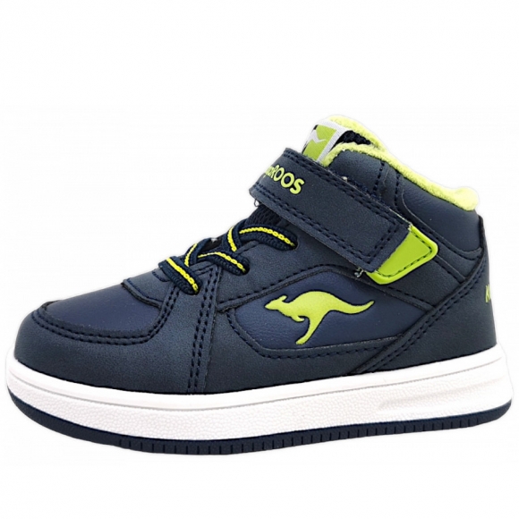 KangaRoos K-CPI Kalino Mid Stiefel in 4054 Navy/Lime