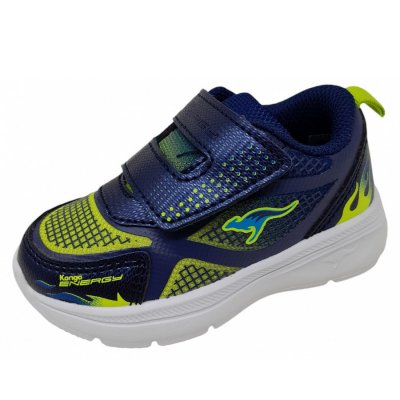KangaRoos KiQ Flint V Sportschuh in drk. navy lime KangaRoos KiQ Flint V Sportschuh in drk. navy lime